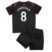 Dres Manchester City Ilkay Gundogan #8 Gostujuci za djecu 2022-23 Kratak Rukav (+ kratke hlače)